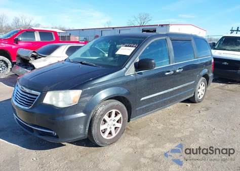 2012 Chrysler Town & Country Touring из США, поврежденный, VIN 2C4RC1BG2CR213332